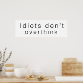 ばかばかは考え過ぎではない ポスター (キッチン)