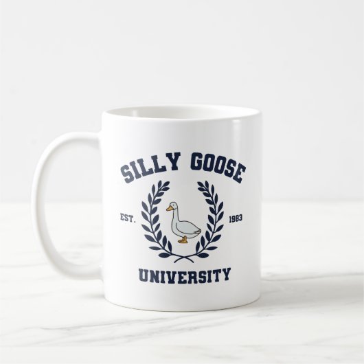 ばかガチョウ大学 コーヒーマグカップ (左)