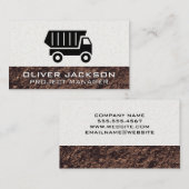 ばかトラック | 土壌 名刺 (正面/裏面)