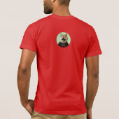 ばかボス間違って人を解雇 Tシャツ (裏面)