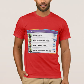 ばかボス間違って人を解雇 Tシャツ