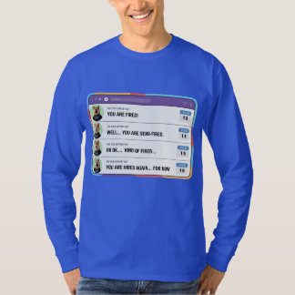 ばかボス間違って人を解雇 Tシャツ
