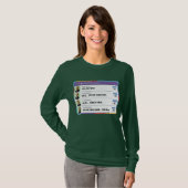 ばかボス間違って人を解雇 Tシャツ (正面フル)