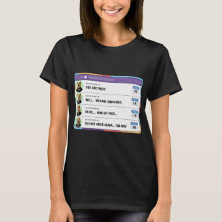 ばかボス間違って人を解雇 Tシャツ