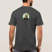 ばかボス間違って人を解雇 Tシャツ (裏面)
