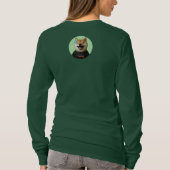 ばかボス間違って人を解雇 Tシャツ (裏面)