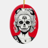 ばか女 セラミックオーナメント (正面)