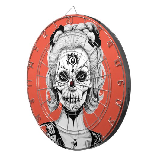 ばか女 ダーツボード (正面右)