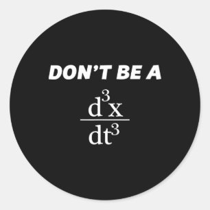 ばか数学の学者の先生のおたくおもしろいではない ラウンドシール
