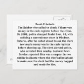 ばか犯 ポストカード (正面/裏面)