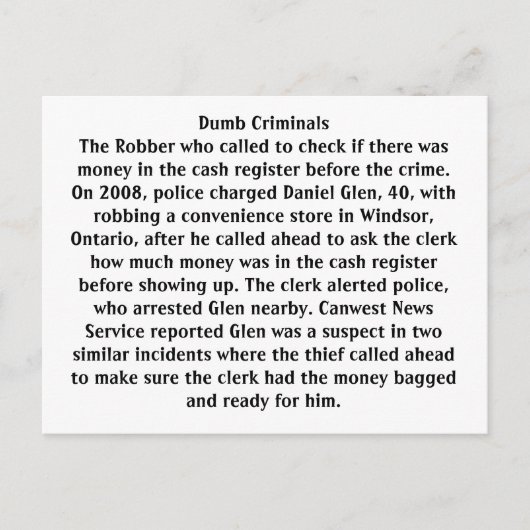 ばか犯 ポストカード (正面)