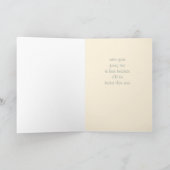 ばか猫とマウスの漫画のおもしろい誕生日挨拶 カード (内部)