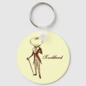 ばか者 キーホルダー (正面)