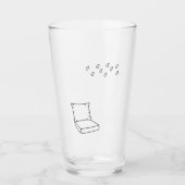 ばか者 タンブラーグラス (正面)