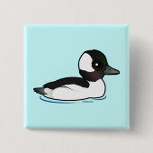 ばか者 缶バッジ (正面)