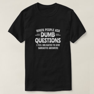 ばか質問 Tシャツ
