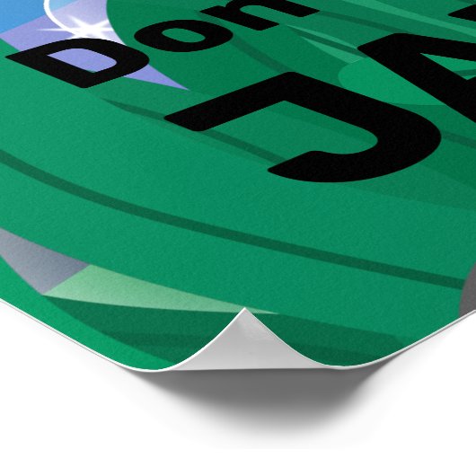 ばか騒ぎをする ポスター (角)