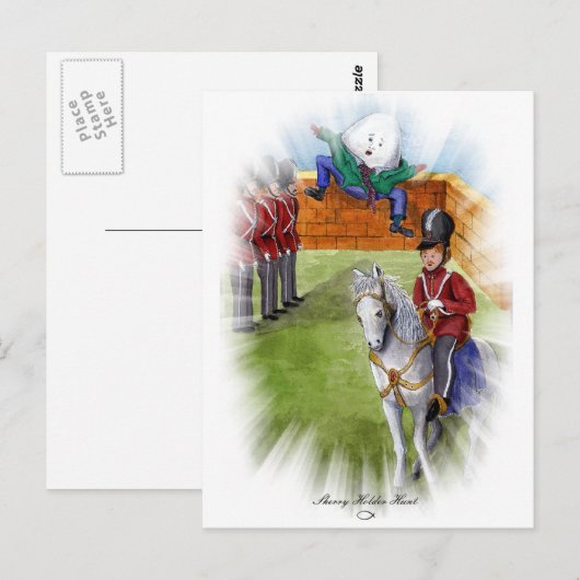 ばか騒ぎ ポストカード (正面/裏面)