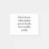 ばか ポストイット (正面)