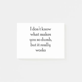 ばか ポストイット