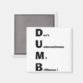 ばか マグネット (正面/裏面)