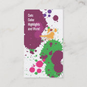 （ばちゃばちゃ）跳ねるのはさみ 名刺 (裏面)