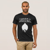 (ばちゃばちゃ)跳ねるのピノクル Tシャツ (正面フル)