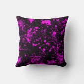 （ばちゃばちゃ）跳ねるの芸術パターン クッション (裏面)