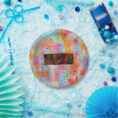 （ばちゃばちゃ）跳ねるの驚き ペーパープレート (パーティー)