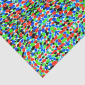 （ばちゃばちゃ）跳ねるアートブライト抽象芸術パターンティッシュペーパー 薄葉紙 (詳細)