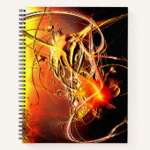 （ばちゃばちゃ）跳ねるアート ノートブック (正面)