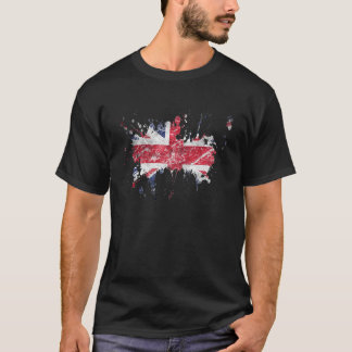 (ばちゃばちゃ)跳ねるイギリス Tシャツ