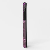 (ばちゃばちゃ)跳ねるグランジデザイン – 紫 Case-Mate iPhoneケース (裏面/左)