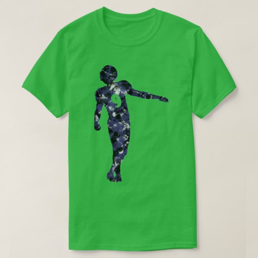 (ばちゃばちゃ)跳ねるタッカー Tシャツ (デザイン正面)