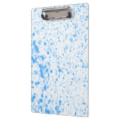 （ばちゃばちゃ）跳ねるテクスチャ – 青 クリップボード (左)