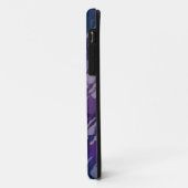 （ばちゃばちゃ）跳ねるデザイン – 青マゼンタ Case-Mate iPhoneケース (裏面/左)