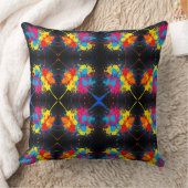 (ばちゃばちゃ)跳ねるパターン装飾用クッション クッション (ブランケット)