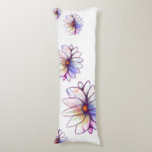 (ばちゃばちゃ)跳ねるロータス及びソフトパステル体枕 ボディピロー (正面縦)