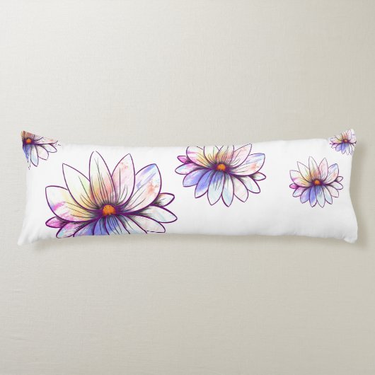 (ばちゃばちゃ)跳ねるロータス及びソフトパステル体枕 ボディピロー (正面)