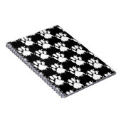 （ばちゃばちゃ）跳ねる付き白犬ポーパタ絵を描ン ノートブック (右側)