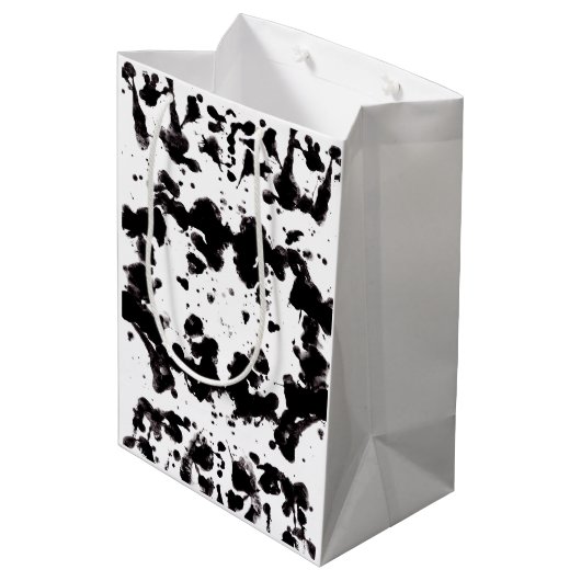 （ばちゃばちゃ）跳ねる抱き枕 ミディアムペーパーバッグ (裏面アングル)