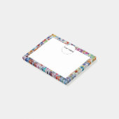 （ばちゃばちゃ）跳ねる抽象デザイン ポストイット (アングル)