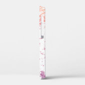 （ばちゃばちゃ）跳ねる水彩写真と名前iPhone 12 Mini Case-Mate iPhoneケース (裏面 / 左)