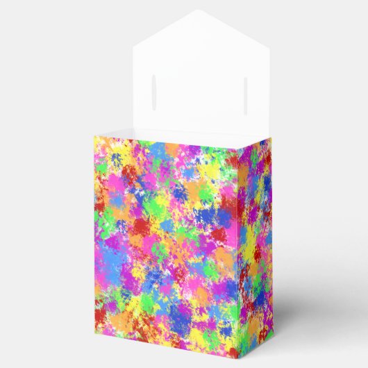 （ばちゃばちゃ）跳ねる絵を描明るい色の背景 フェイバーボックス (オープン)