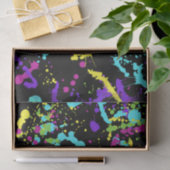 （ばちゃばちゃ）跳ねる絵を描-カラフル- 薄葉紙 (ギフト)