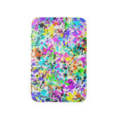 （ばちゃばちゃ）跳ねる絵を描 バスマット (正面縦)