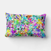 （ばちゃばちゃ）跳ねる絵を描 ランバークッション (裏面)