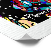 (ばちゃばちゃ)跳ねる表現主義絵を描(ばちゃばちゃ)跳ねるポスター ポスター (角)