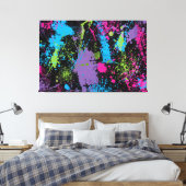 （ばちゃばちゃ）跳ねる キャンバスプリント (インサイチュ (寝室))