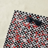 （ばちゃばちゃ）跳ねる ビーチタオル (インサイチュ)